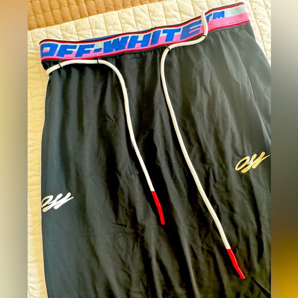 Off White Scuba Skirt Black Small